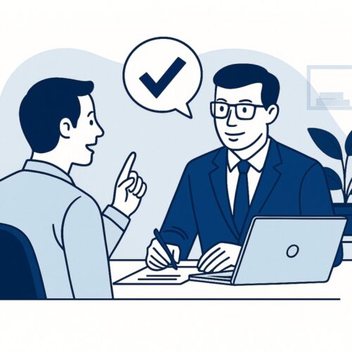 Consultation with client